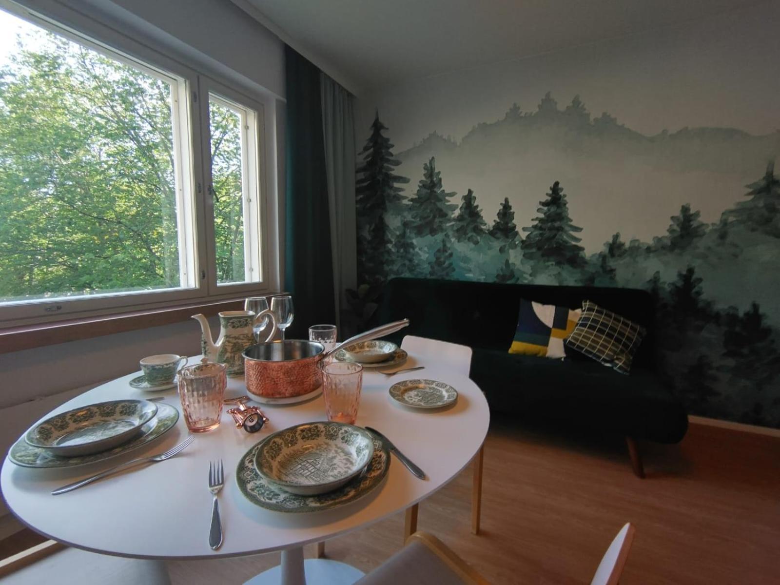 Tunnelmaa Turun Sydaemessae - Ambient 37M2 At The Heart Of Turku Apartment Exterior photo